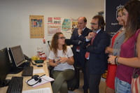 Visita al Dispositivo de Atención Telefónica Urgente a Víctimas de Violencia de Género del 1-1-2 Región de Murcia