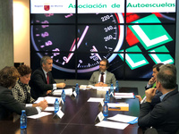 Reunión Asociación Regional de Autoescuelas de Murcia