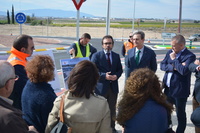 El consejero de Presidencia asiste a la puesta en servicio del primer tramo de la carretera de Alguazas y Campos del Río (2)