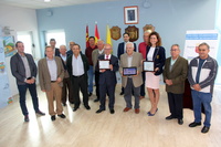 El consejero de Hacienda firma un convenio de colaboración con la Comunidad de Regantes Acequia de Archena