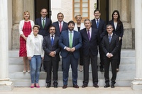 Acto de toma de posesión de los nuevos miembros  del Consejo de Gobierno de la Región de Murcia