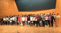 Más de 800 alumnos asisten al III Encuentro de Coros Escolares de la Región