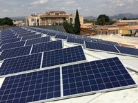 Instalación de energía solar
