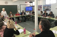 Martínez-Cachá se reúne con los directores de los 17 centros de Educación de Adultos