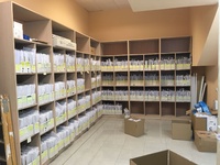 Imagen de la sala donde se almacenaban las historias clínicas de iDental