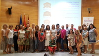 Reunión de la directora general de Mujer e Igualdad de Oportunidades, Alicia Barquero, con concejales