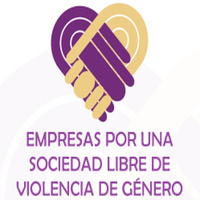 Logo de la iniciativa `Empresa por una sociedad libre de violencia de género´