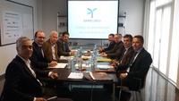Imagen de la reunión del Consejo de administración de Saprelorca