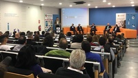El consejero Javier Celdrán asistió a la presentación de la nueva aplicación que ayuda en la empleabilidad de los 'millennials'