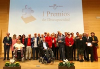La Comunidad distingue con los I Premios de Discapacidad de la Región a personas que trabajan por la integración de este colectivo