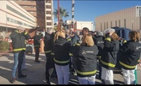 El Servicio Murciano de Salud ha impartido formación en extinción de incendios a cerca de 3.000 profesionales desde octubre