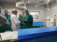 El consejero de Salud asiste a la inauguración de una nueva unidad del Hospital de Molina