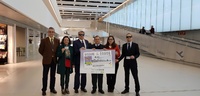 El Aeropuerto Internacional Región de Murcia protagoniza el cupón de la Organización Nacional de Ciegos de España del próximo lunes