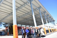 La Comunidad invierte más de 153.000 euros en la cubierta de la pista deportiva del instituto Vega de Argos de Cehegín