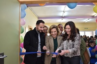 Martínez-Cachá  inaugura el comedor escolar del Centro de Educación Infantil y Primaria Gabriela Mistral de Los Gabatos de Cartagena