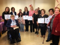 La consejera de Familia visita la primera asociación de mujeres con discapacidad