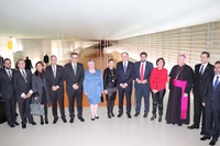 El presidente de la Comunidad asiste al pregón de la Semana Santa de Cartagena (2)