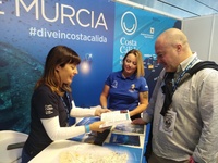 Delegación murciana en la feria 'More Aqua Show' de Madrid