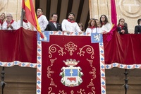 El presidente Fernando López Miras asiste a la misa conmemorativa de la aparición de la Santísima Cruz (2)