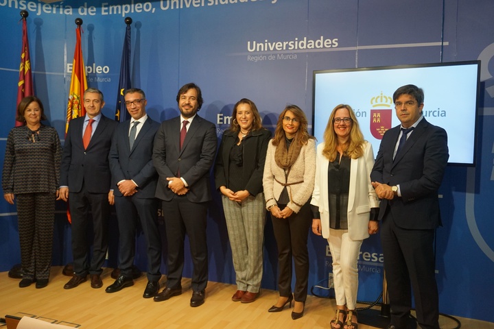 Toma de posesión del nuevo secretario general de la Consejería de Empleo, Investigación y Universidades, Tomás Fernández (II)