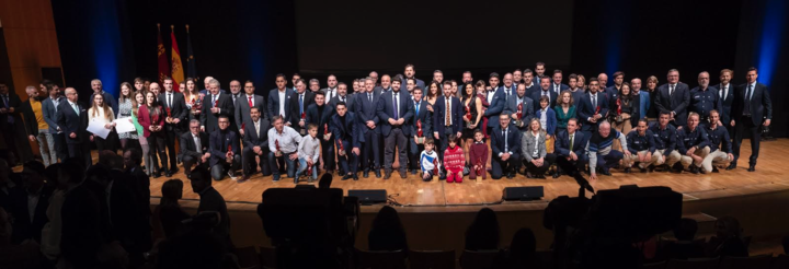 López Miras clausura la Gala del Deporte de la Región de Murcia