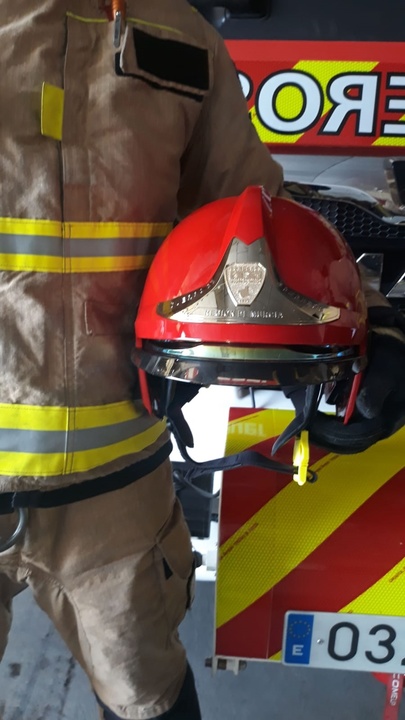Nuevo casco F1XF para los efectivos del Consorcio de Extinción de Incendios y Salvamento de la Región de Murcia (1)