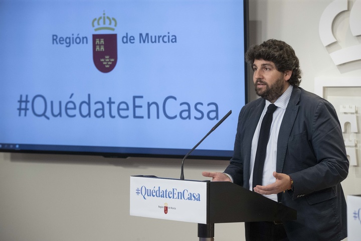 Rueda de prensa del presidente de la Región de Murcia  (3)