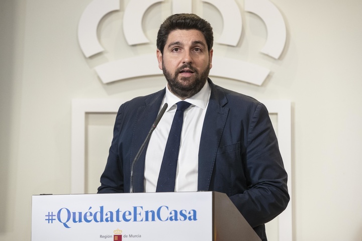 Rueda de prensa del presidente de la Región de Murcia (3)