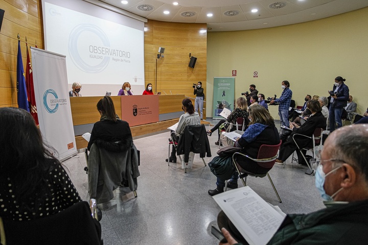Reunión del pleno del observatorio de la Igualdad de la Región de Murcia