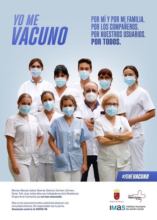 Campaña 'Yo me vacuno. Por mí y mi familia, por los compañeros, por nuestros usuarios y por todos' 3