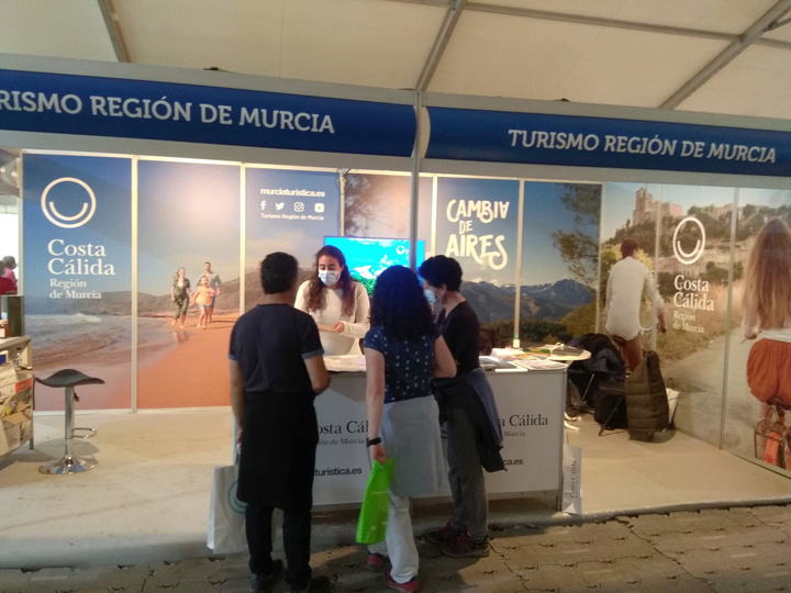 La Región promociona el Territorio Sierra Espuña como referente de ecoturismo en la Feria Naturcyl