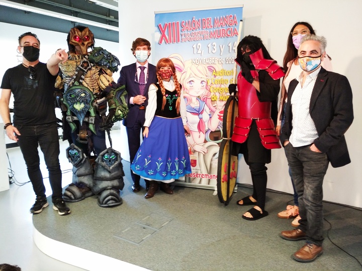 Presentación de la XIII edición del Salón del Manga y la Cultura Japonesa de Murcia 'Murcia se remanga'