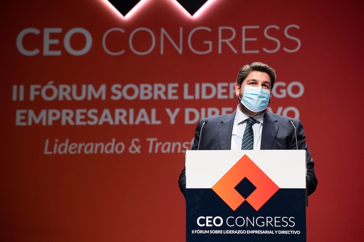 López Miras inaugura el CEO Congress 2021