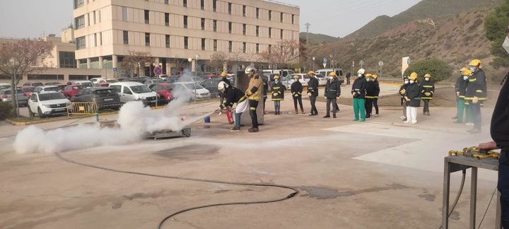 950 profesionales del hospital Rafael Méndez reciben formación especializada ante situaciones de emergencias y evacuación