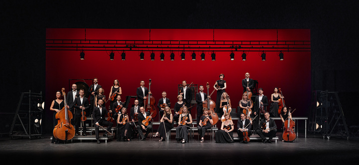 Grupo de cuerda de la Orquesta Sinfónica de la Región de Murcia