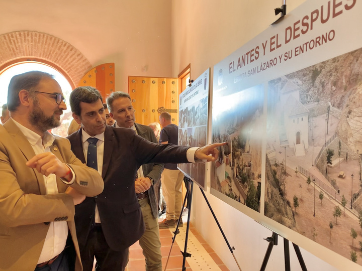 Inauguración de la ermita de San Lázaro en Lorca