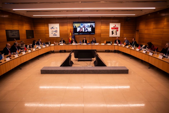 El consejero de Salud, Juan José Pedreño, participó hoy en la reunión del Consejo Interterritorial del Sistema Nacional de Salud celebrado en Madrid.
