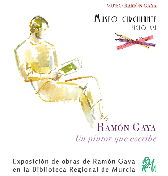 Cartel de la exposición del Museo Circulante de Gaya