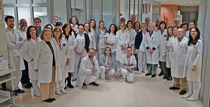 El personal del Centro de Bioquímica y Genética Clínica de la Arrixaca se encarga del Programa de Cribado Neonatal