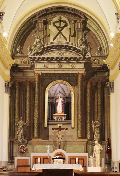 Retablo mayor de la Iglesia de Santa Eulalia, en Murcia, obra de Pablo Sistori.