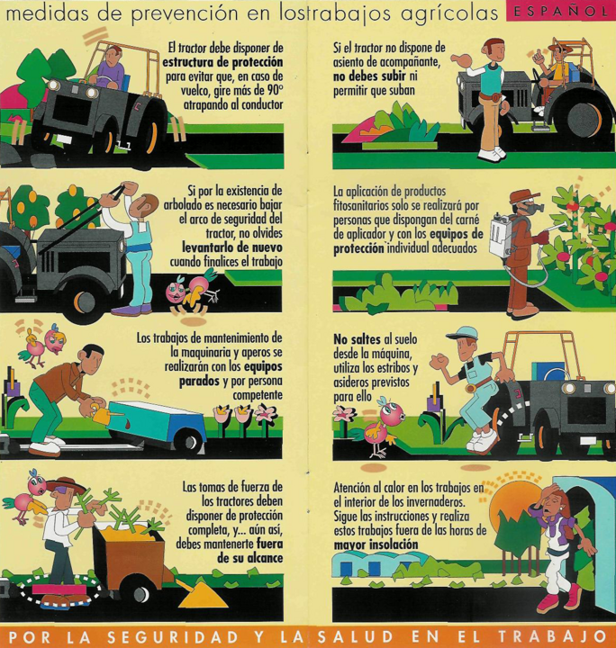 Medidas de prevención en los trabajos agrícolas
