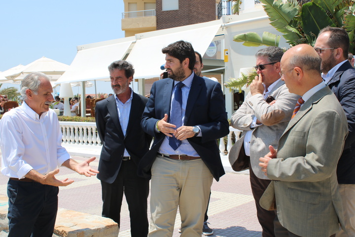 El presidente de la Comunidad visita Los Alcázares (3)