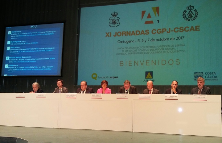 XI Jornadas del Consejo General del Poder Judicial-Consejo Superior de los Colegios de Arquitectos de España