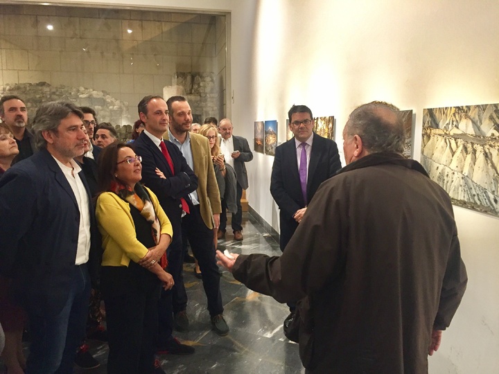 Imagen de la inauguración de la nueva exposición del Museo Teatro Romano de Cartagena