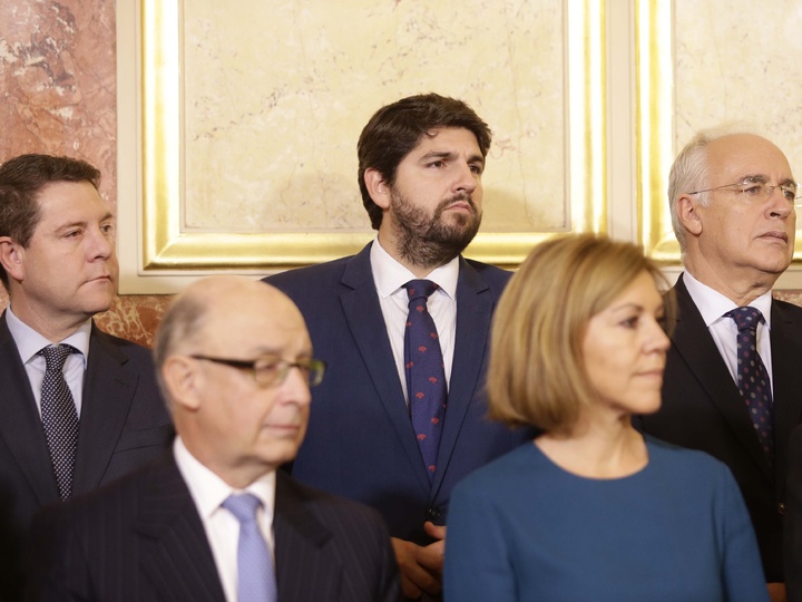 El presidente de la Comunidad asiste a los actos conmemorativos del XXXIX aniversario de la Constitución Española (3)