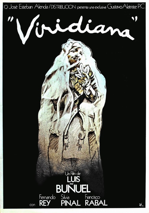 Cartel de la película "Viridiana", de Luis Buñuel