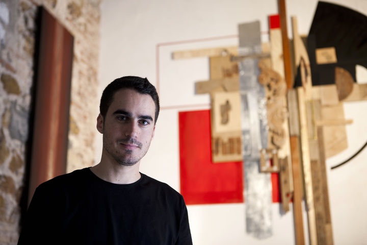 El artista murciano Pedro Noguera participa el lunes en el ciclo 'Miradas Cercanas' que acoge el Centro de Documentación y Estudios Avanzados de Arte Contemporáneo de Murcia