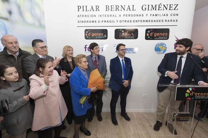 Fernando López Miras inaugura el Centro Multidisciplinar 'Pilar Bernal Giménez'