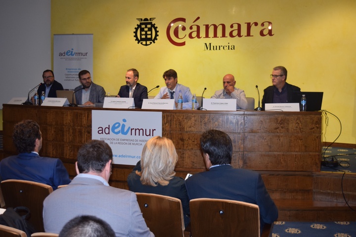 Imagen de la presentación de la Asociación de Empresas de Inserción de la Región de Murcia