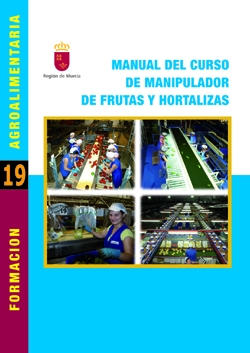 Portada de "Manual del curso de manipulador de frutas y hortalizas"